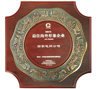 公司荣获“2016中国能源品牌价值杰出企业”奖和“最佳海外形象企业”称号